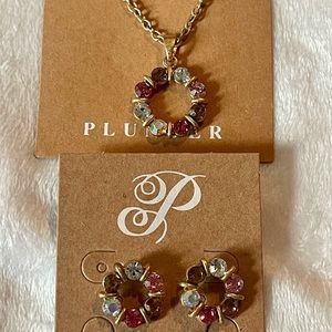Necklace earring set plunder posse